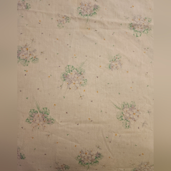Vintage Floral Flat Sheet by JP Stevens - Picture 7 of 7